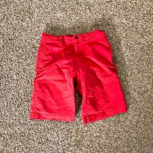 North Face Men’s 32 long red shorts